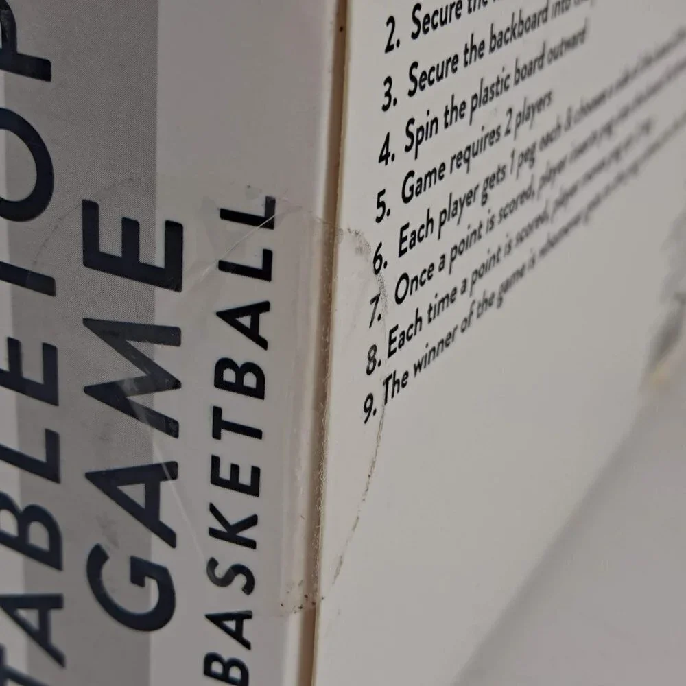 Tabletop Basketball Game Home Office Gift NWT